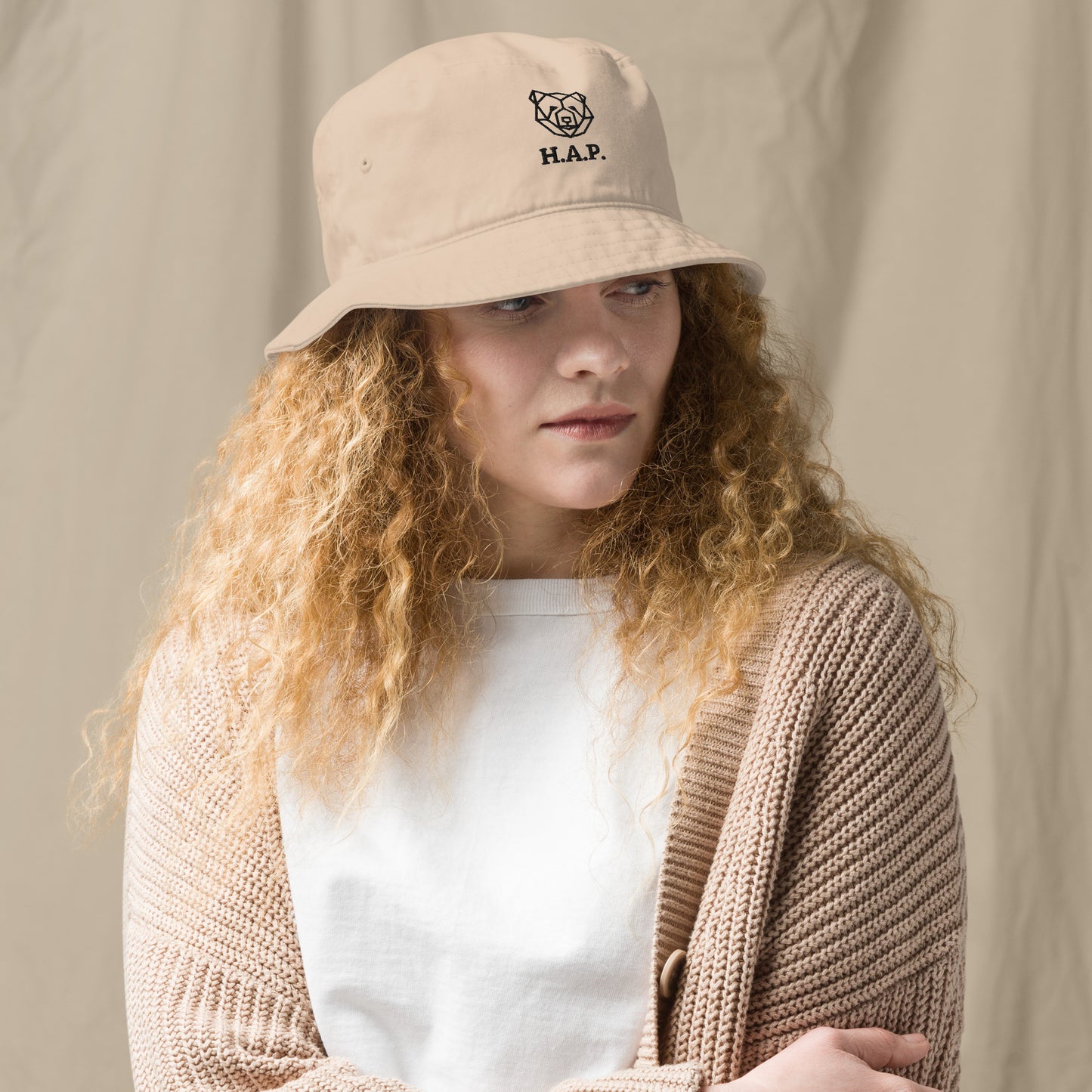 HAP (Geo) Organic bucket hat